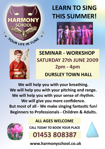 Singing lessons - Gloucestershire