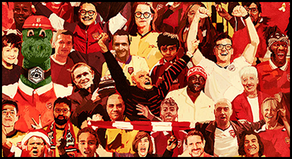 Reuben Dangoor - Found a Place Where We Belong - Jayl Gunner - Emirates Stadium